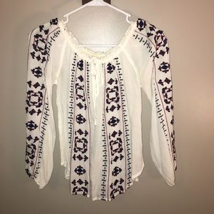 ABERCROMBIE&FITCH FLOWY SHIRT